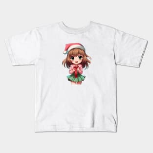 Christmas With Your Favorite Anime Kids T-Shirt